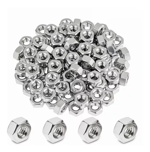 Tuerca hexagonal Inoxidable (Calidad 304) PULGADA