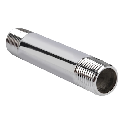 Niple Cañería Inoxidable Calidad 316 L BSPT SCH40