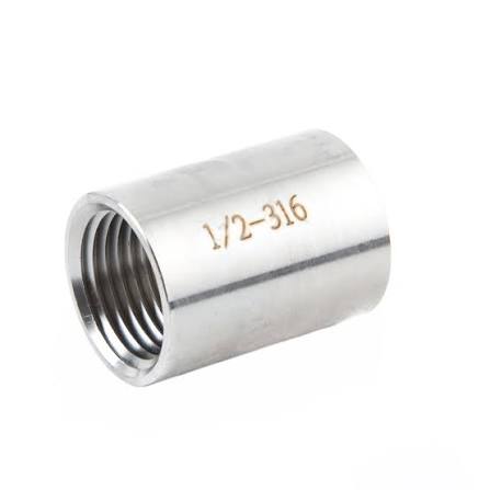 Copla Inoxidable Calidad 316 NPT